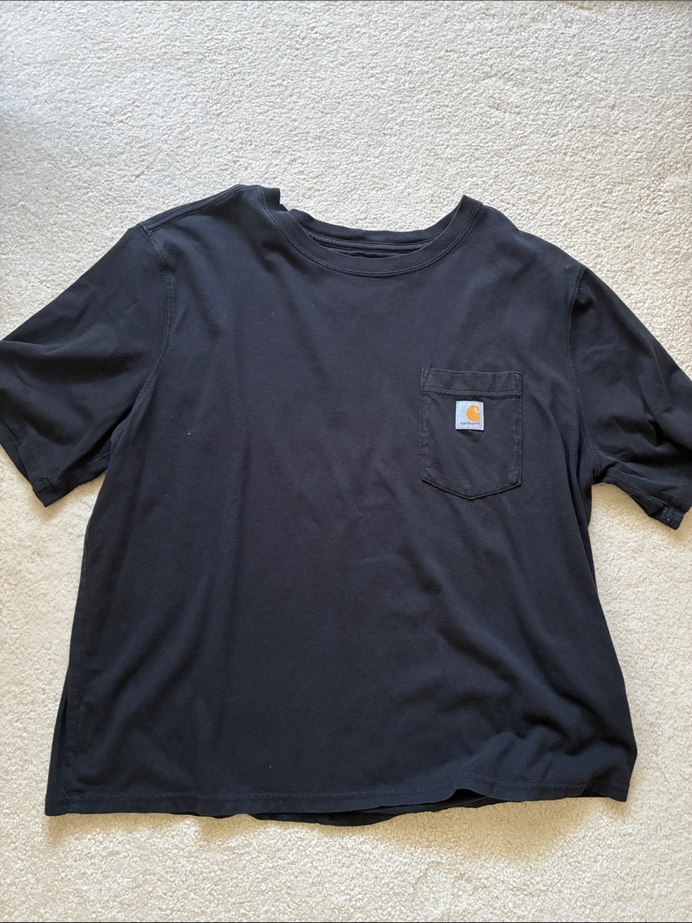 Carhartt Black Short Sleeve Pocket Tee